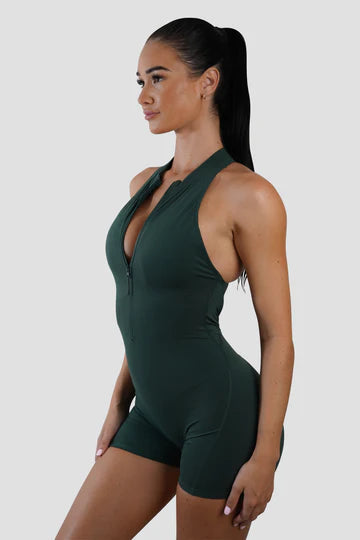ALLURE JUMPSUIT FOREST GREEN